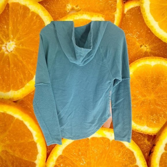 TINKERBELL Lightweight Hoodie with Sparkles Teal Size Small - Picture 4 of 4